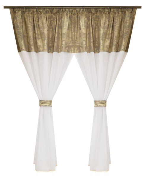 Perdea Velaria in alb, 210x148 cm