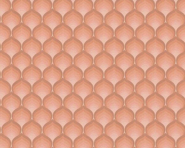 Tapet vlies pentru perete retro chic 39538-5
