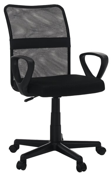 KONDELA Scaun de birou, negru, REMO 3 NEW