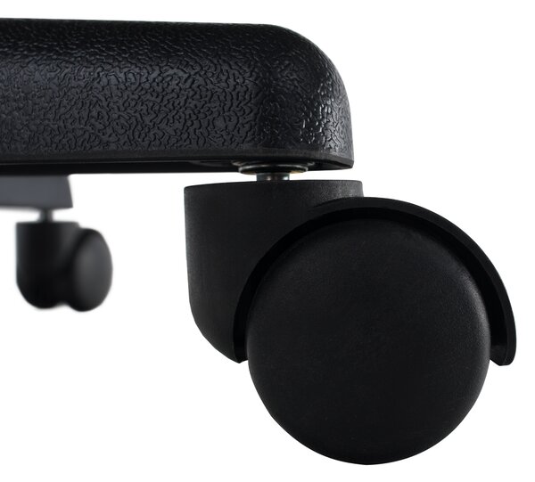 KONDELA Scaun de birou, negru, REMO 3 NEW