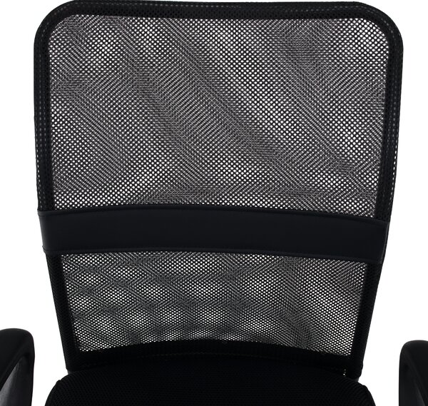 KONDELA Scaun de birou, negru, REMO 3 NEW