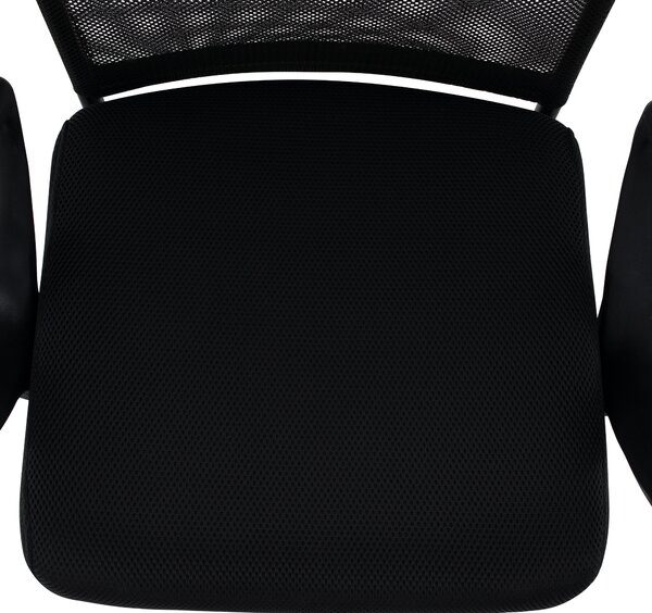 KONDELA Scaun de birou, negru, REMO 3 NEW