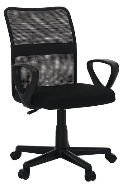 KONDELA Scaun de birou, negru, REMO 3 NEW
