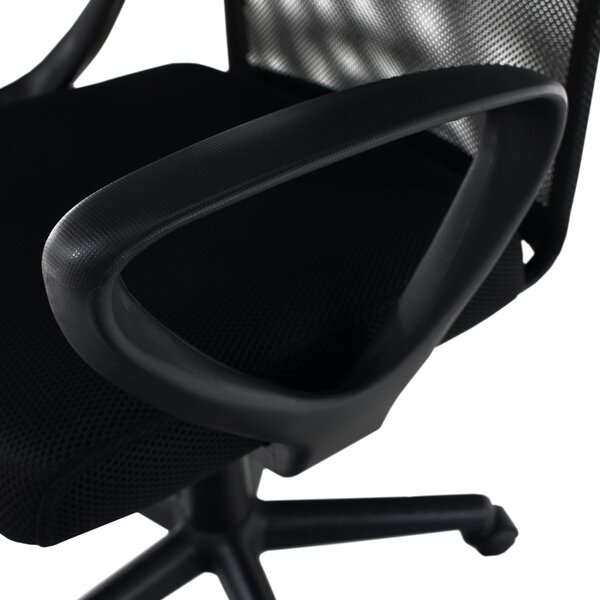 KONDELA Scaun de birou, negru, REMO 3 NEW
