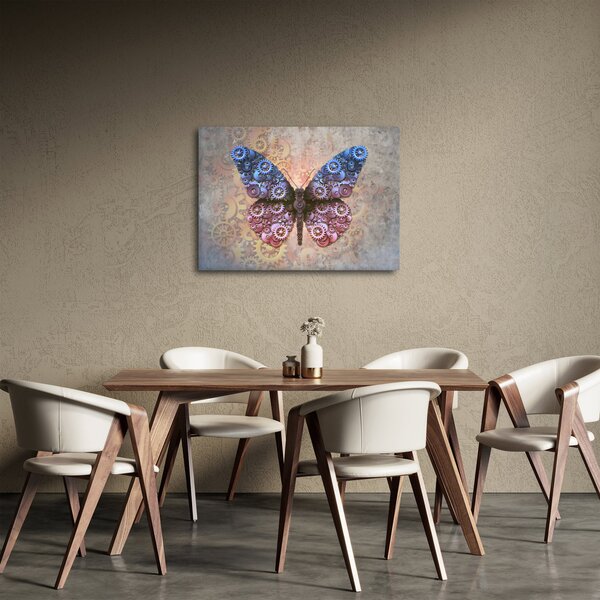 Tablou - Fluture steampunk (70x50 cm)