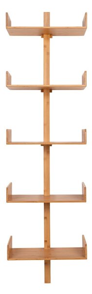 Raft în culoare naturală etajat din bambus 50 cm Villa – House Nordic