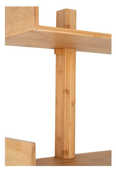 Raft în culoare naturală etajat din bambus 50 cm Villa – House Nordic
