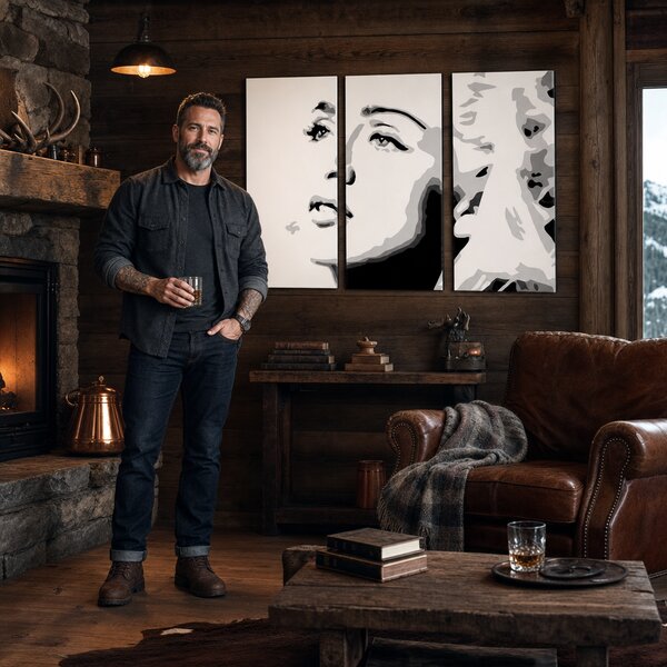 Pictate manual POP Art Madonna 3 buc pictura ma4 - 60x40 cm
