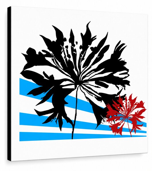 Pictate manual POP Art Flower 1 parte flo3 - 50x50 cm