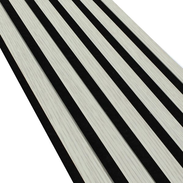 Riflaj Decorativ Tip Panou Acustic 20 cm Stejar Deschis