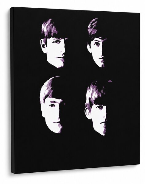 Tablou POP ART pictat manual BEATLES 1 buc beat10 - 50x50 cm