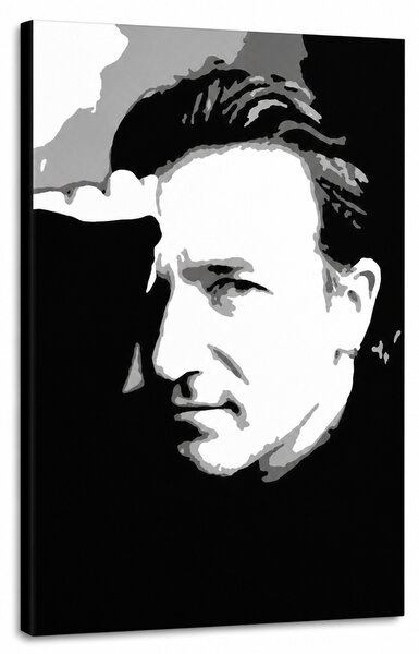 Tablou POP ART pictat manual Bono-U2 1 bucată bono - 30x40 cm