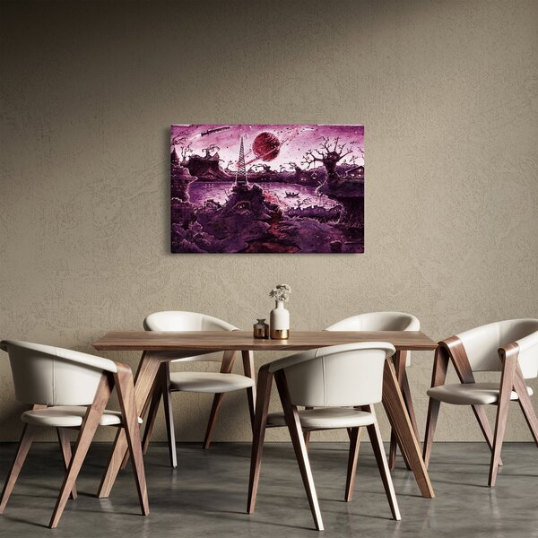 Tablou - Sat fermecat (90x60 cm)