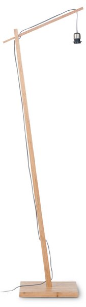 Good & Mojo GOOD MOJO Bhutan lampă podea natur 176cm Ø50cm, Lemn, Camera de zi / sufragerie, Bamboo, Design