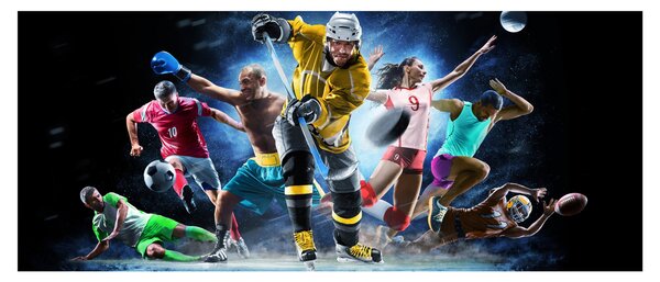 Tablou - Sport (120x50 cm)