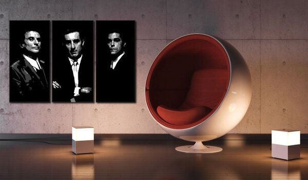 Tablou POP ART pictat manual Goodfellas 3 buc gf2 - 60x40 cm