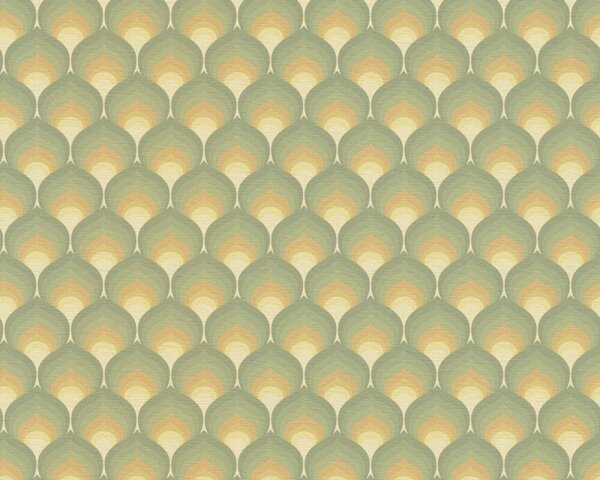 Tapet vlies pentru perete retro chic 39538-1