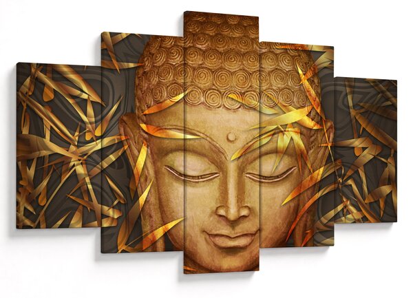 Tablou - Buddha de aur (150x105 cm)