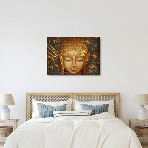 Tablou - Buddha de aur (70x50 cm)