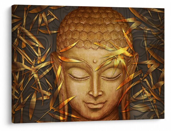 Tablou - Buddha de aur (70x50 cm)