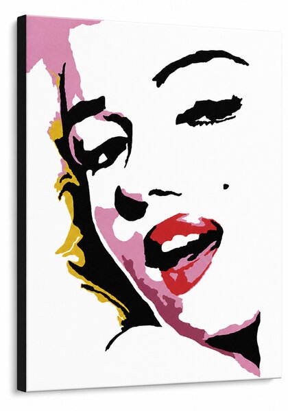 Tablou POP ART pictat manual Marilyn Monroe 1 buc mon7 - 60x80 cm