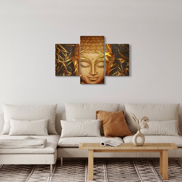 Tablou - Buddha de aur (90x60 cm)