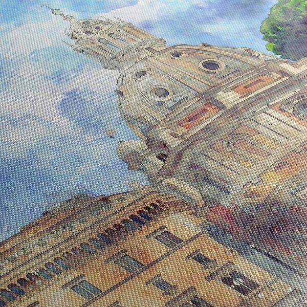 Tablou - Biserica Santa Maria di Loreto, Roma, Italia (90x60 cm)