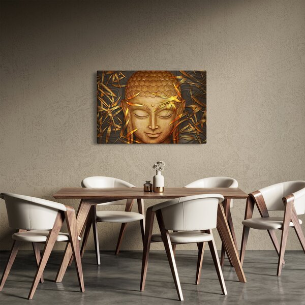 Tablou - Buddha de aur (90x60 cm)