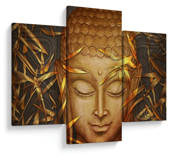 Tablou - Buddha de aur (90x60 cm)