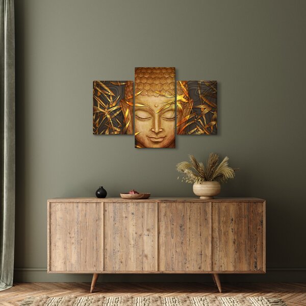 Tablou - Buddha de aur (90x60 cm)