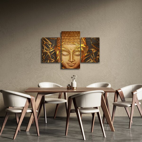 Tablou - Buddha de aur (90x60 cm)