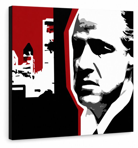 Tablou POP ART pictat manual marlon brando 1 buc mb8 - 80x60 cm