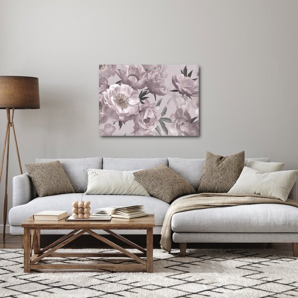 Tablou - Vintage bujorii (70x50 cm)