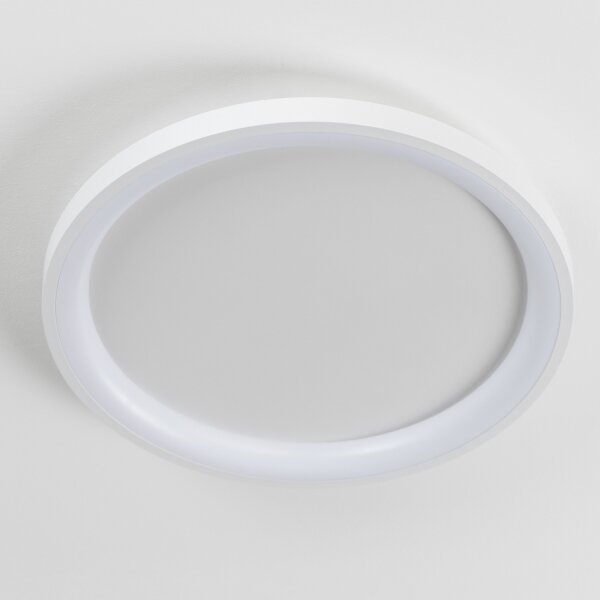 Brilagi - Plafonieră LED dimabilă FALCON SLIM, 42 W, 230 V, diametru 50 cm, albă + telecomandă
