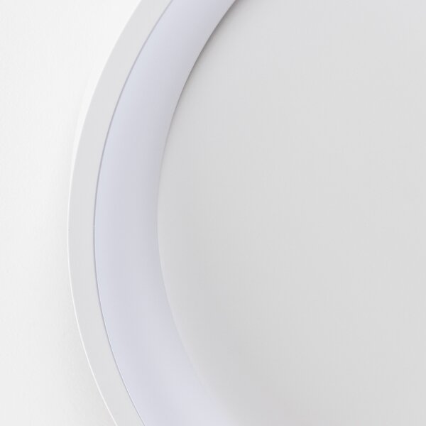 Brilagi - Plafonieră LED dimabilă FALCON SLIM, 42 W, 230 V, diametru 50 cm, albă + telecomandă