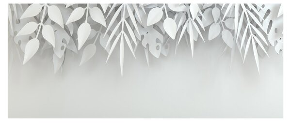 Tablou - Frunze de plasitic (120x50 cm)