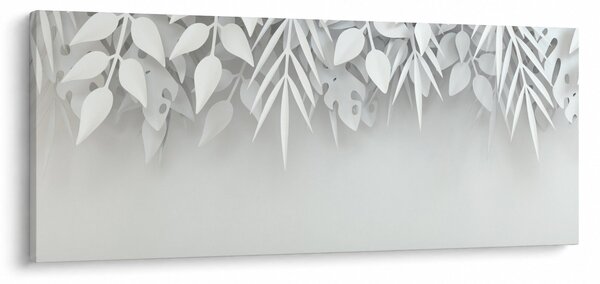 Tablou - Frunze de plasitic (120x50 cm)