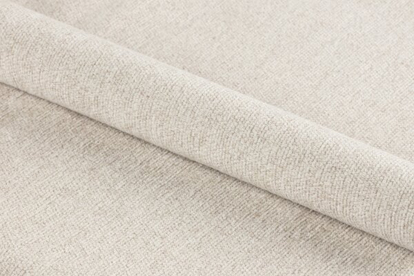 MAZZONI EXPORT FIORA Bej (material Apia 453)/cadru bej-gri (cașmir) – SCAUN MODERN TAPITAT DIN CHENILLE PENTRU LIVING/BUCĂTĂRIE