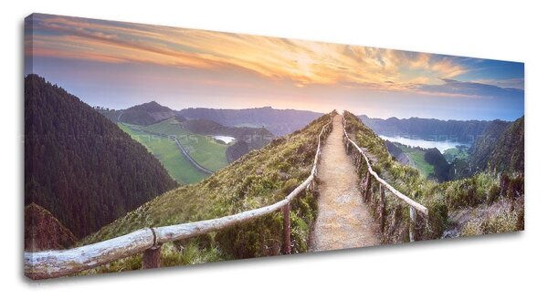 Tablou de perete MOUNTAINS_ - 20x60 cm