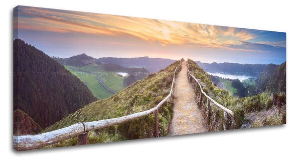Tablou de perete MOUNTAINS_ - 20x60 cm