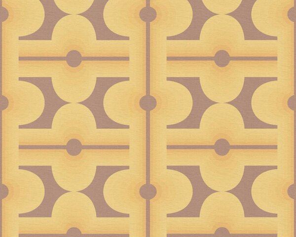 Tapet vlies pentru perete retro chic 39533-4