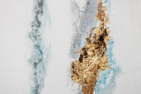 Tablou de perete pictat ABSTRACT 1 parte - 100x80 cm