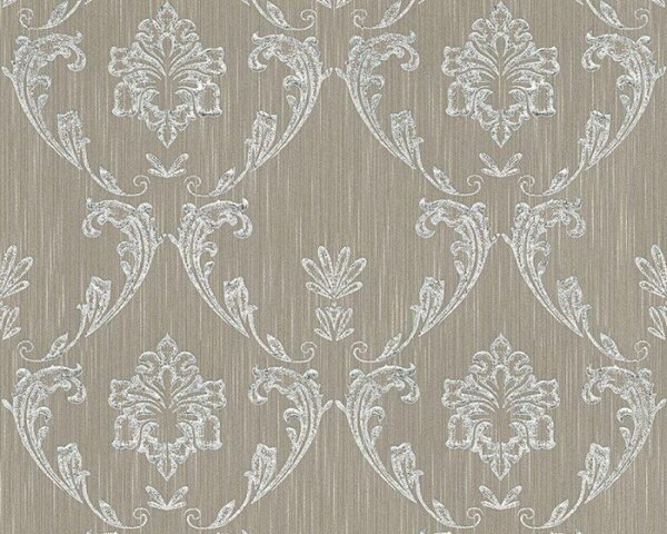 Tapet vlies pentru perete metallic silk 30658-3
