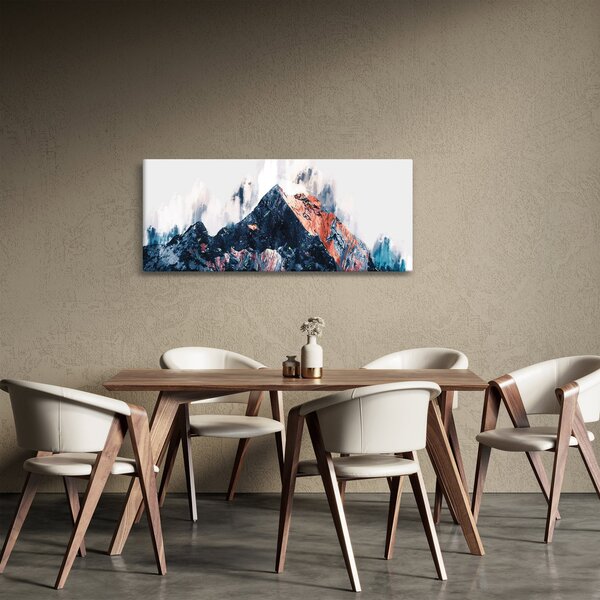Tablou - Pădure, abstrecție (120x50 cm)