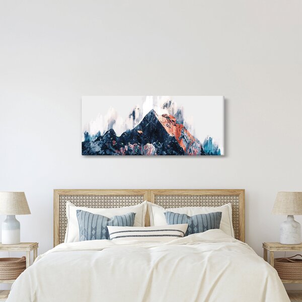 Tablou - Pădure, abstrecție (120x50 cm)