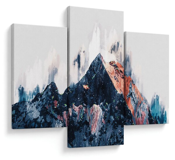 Tablou - Pădure, abstrecție (90x60 cm)