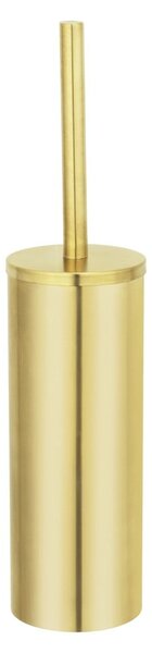 Perie de WC aurie autoadezivă din oțel inoxidabil Orea Gold – Wenko