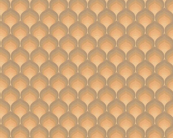 Tapet vlies pentru perete retro chic 39538-4