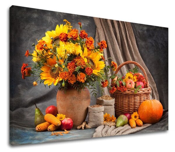 Tablou de perete COLORFUL FLOWERS_166-11 - 20x30 cm