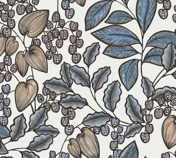 Tapet vlies pentru perete ap floral impression 37754-8